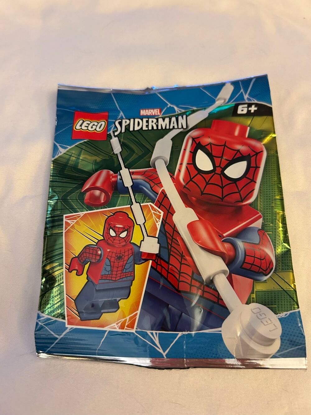 LEGO Sealed Polybag Lot of 3 - Star Wars, Marvel Spider-Man, Bluey